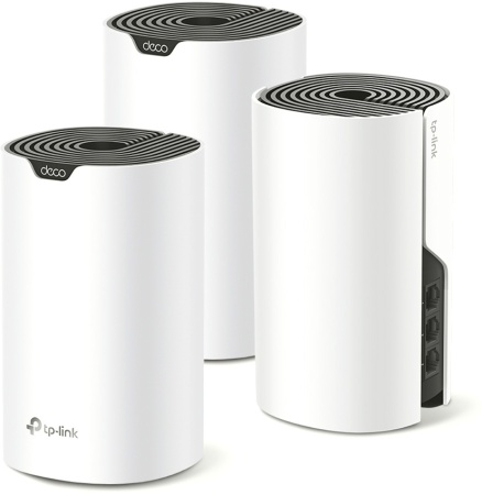 Бесшовный Mesh роутер TP-Link Deco S7(3-pack) AC1900 10/100/1000BASE-TX белый (упак.:3шт)