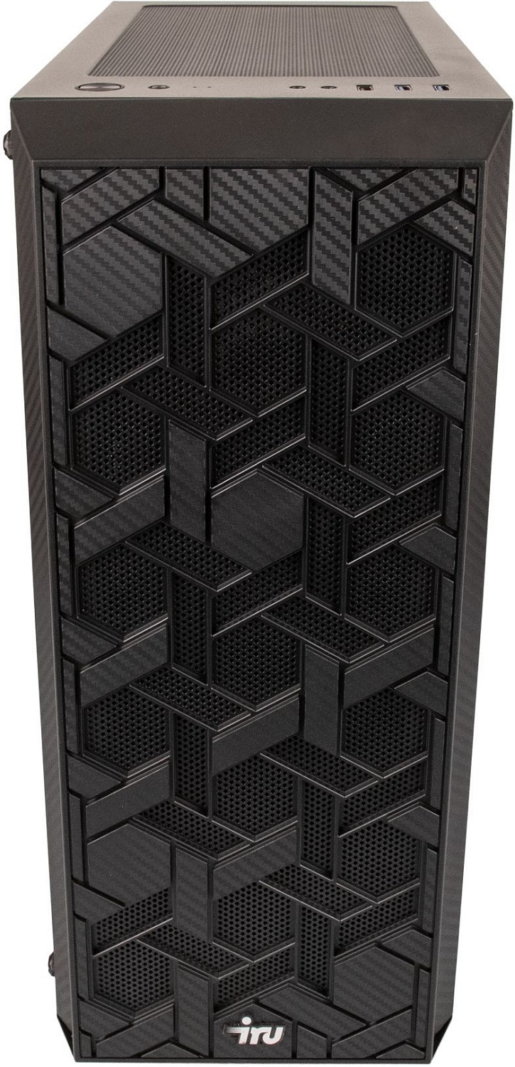 ПК IRU Game 717 TWR i7 10700F (2.9) 32Gb 1Tb 7.2k SSD500Gb RTX3080 8Gb Free DOS GbitEth 750W черный (1471594)