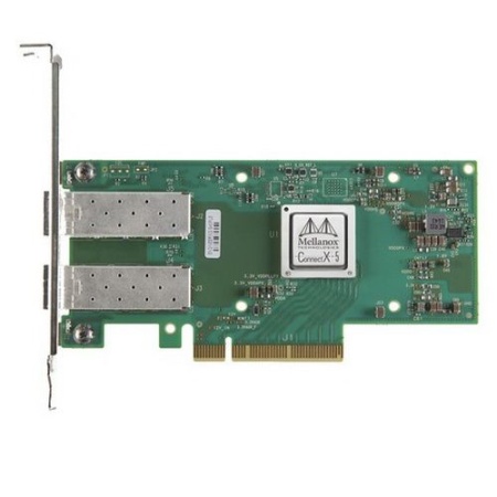 MCX512A-ACAT ConnectX-5 EN adapter card, 25GbE, Dual-port SFP28 PCIe3.0 x8 Tall Bracket ROHS R6 (480542) {20}