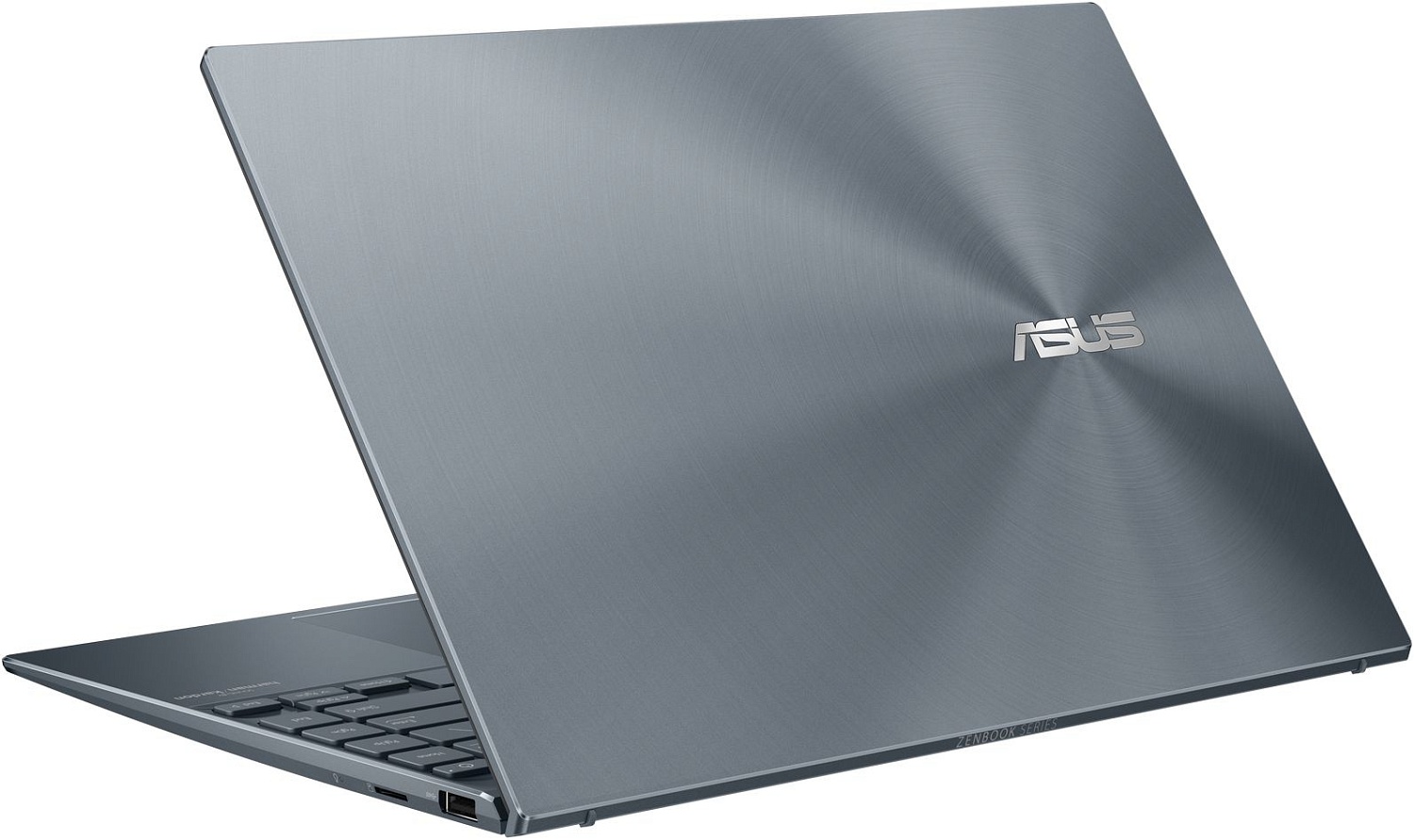 Ноутбук Asus Zenbook 13 OLED UX325EA-KG908W Core i5 1135G7 8Gb SSD512Gb Intel Iris Xe graphics 13.3" OLED FHD (1920x1080) Windows 11 Home grey WiFi BT Cam (90NB0SL1-M00T10)