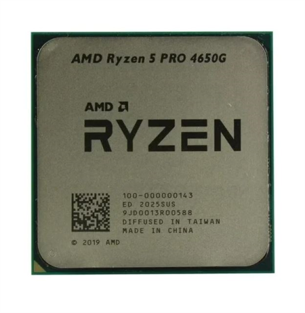 Процессор CPU AMD Ryzen 5 PRO 4650G, 6/12, 3.7-4.2GHz, 384KB/3MB/8MB, AM4, 65W, Radeon, OEM, 1 year