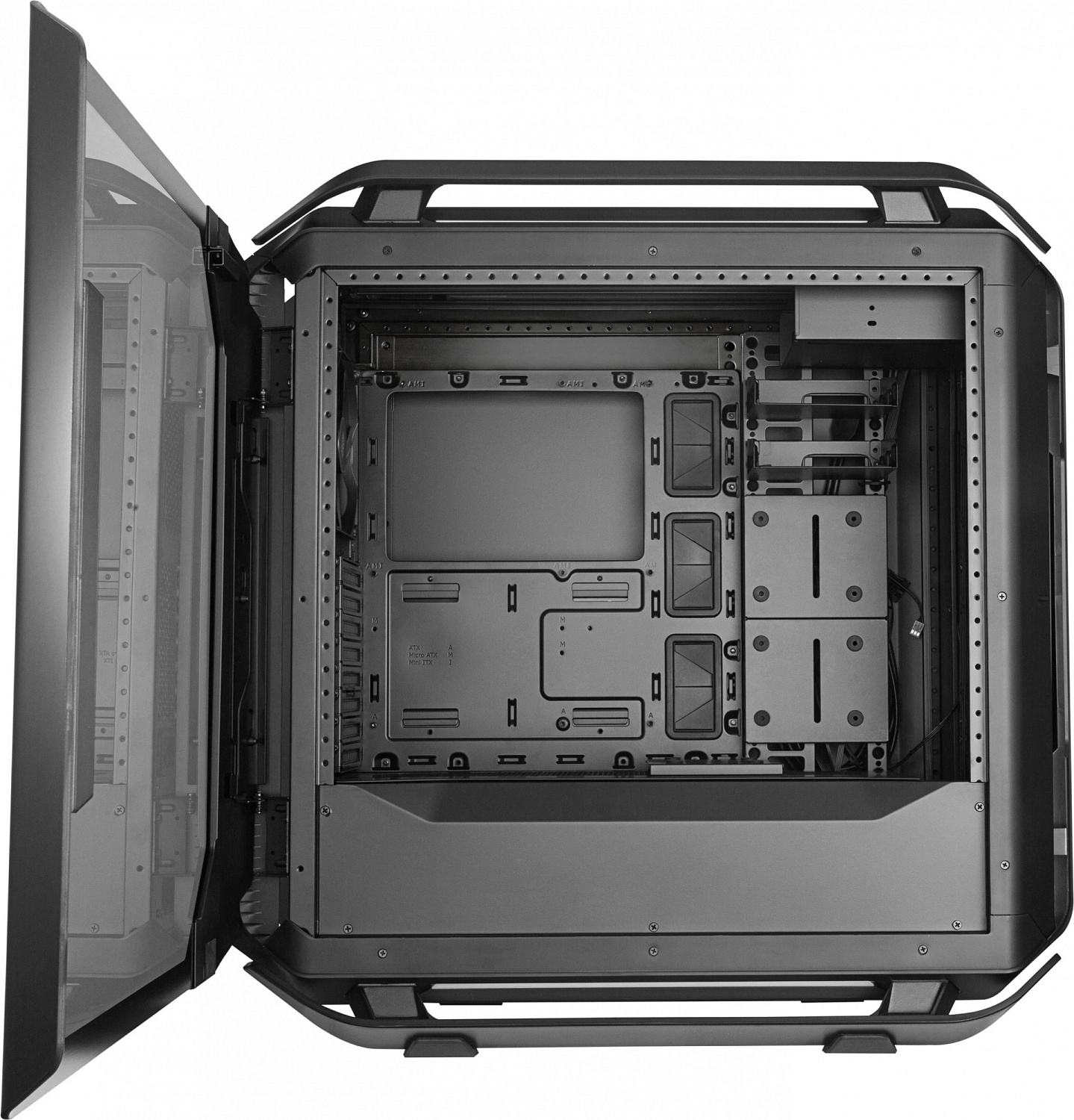 Корпус Cooler Master Cosmos C700P Black Edition черный/серый без БП ATX 6x120mm 9x140mm 4xUSB3.0 audio bott PSU