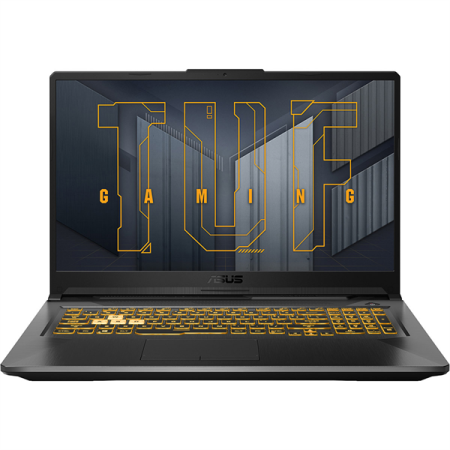 Ноутбук ASUS TUF Gaming FX706HEB-TF17 Core i5-11400H 2.4GHz 512GB SSD 8GB 17.3" (1920x1080) 144Hz IPS /NVIDIA RTX 3050TI 4096MB/ ECLIPSE GREY RGB Backlit RU Keyboard/NO OS/RU_EN_Keyboard