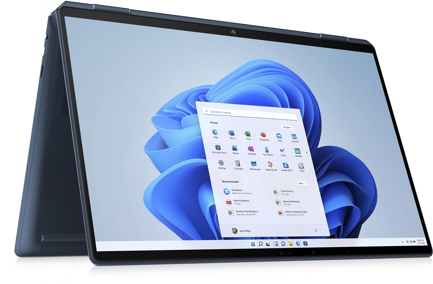 Ноутбук HP Spectre x360 16-f2010ci Core i7 13700H 16Gb SSD1Tb Intel Iris Xe graphics 16" IPS Touch 3K (3072x1920) Windows 11 Home blue WiFi BT Cam (8F929EA)