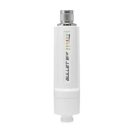 Bullet M2 HP (BulletM2-HP) Ubiquiti радиоустройство 2.4 ГГц (b/g/n), PtP/PtMP, airMAX, 1x N-type, PoE-питание (024900)