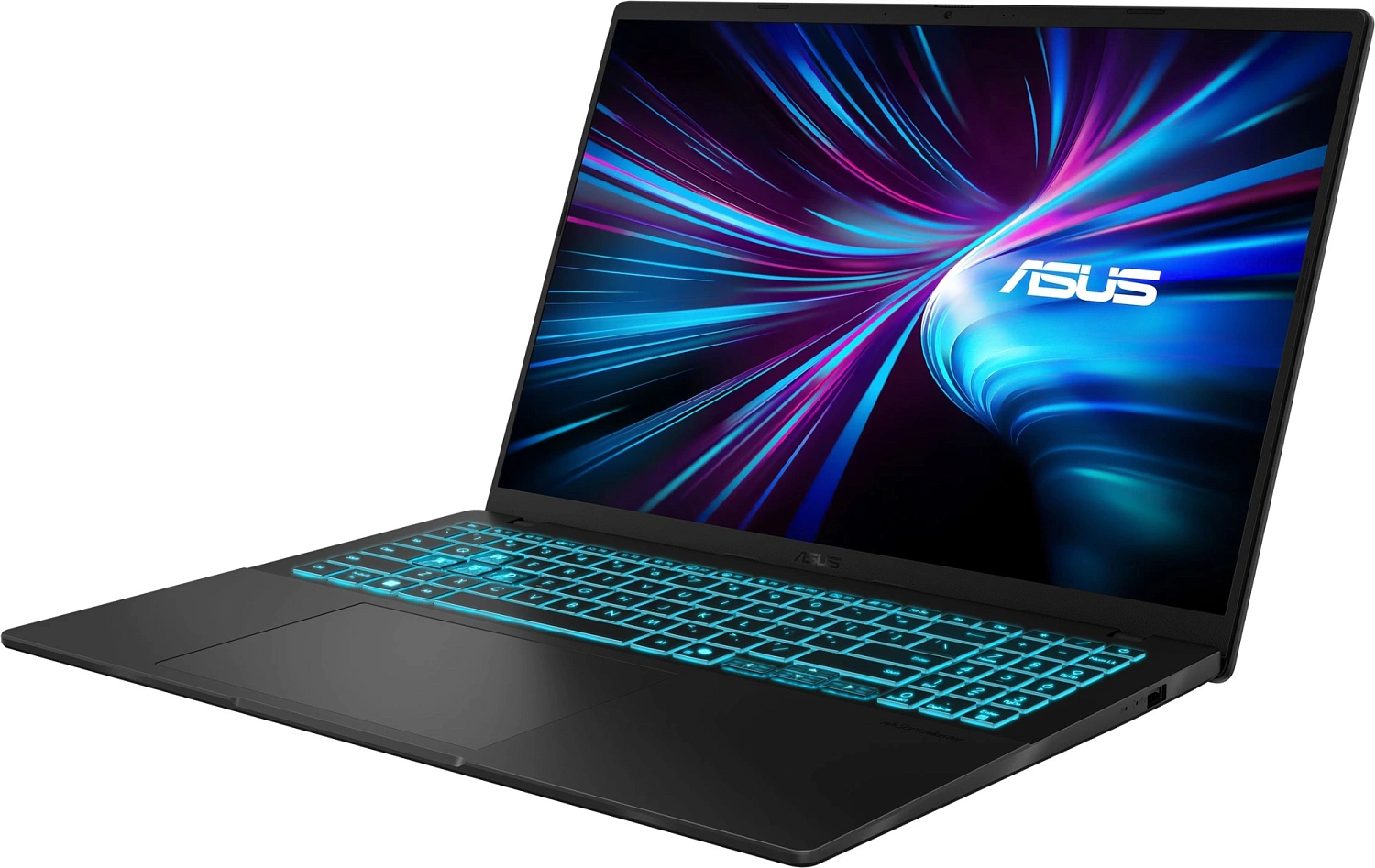 Ноутбук Asus VivoBook 16 V3607VM-RP090 Core 5 210H 16Gb SSD512Gb NVIDIA GeForce RTX5060 8Gb 16" IPS WUXGA (1920x1200) без ОС black WiFi BT Cam (90NB16K1-M006T0)