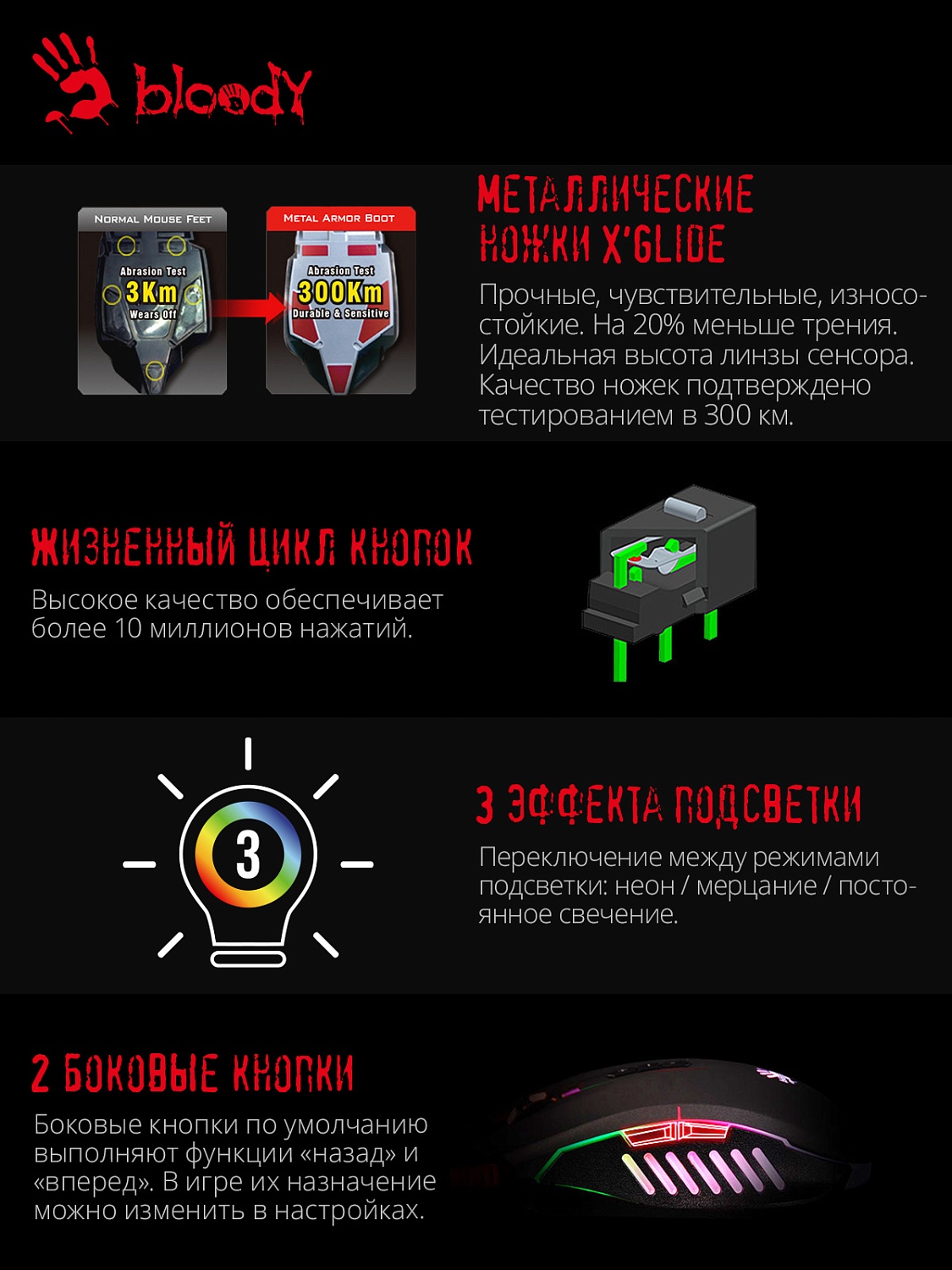 Мышь A4Tech Bloody Q81 Curve черный оптическая (6200dpi) USB (8but) Мышь A4Tech Bloody Q81 Curve черный оптическая (6200dpi) USB (8but)