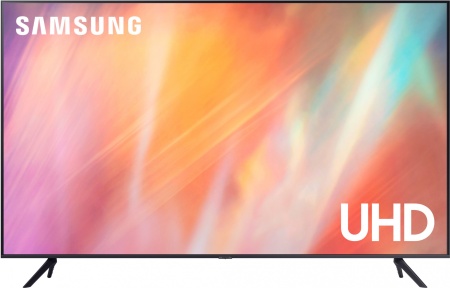 Телевизор LED Samsung 43" UE43AU7100UXRU Series 7 титан 4K Ultra HD 60Hz DVB-T2 DVB-C DVB-S2 USB WiFi Smart TV (RUS)