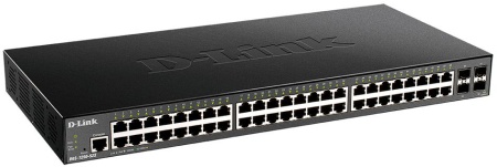 Коммутатор D-Link DGS-1250-52X/A1A 48G 4SFP+ управляемый