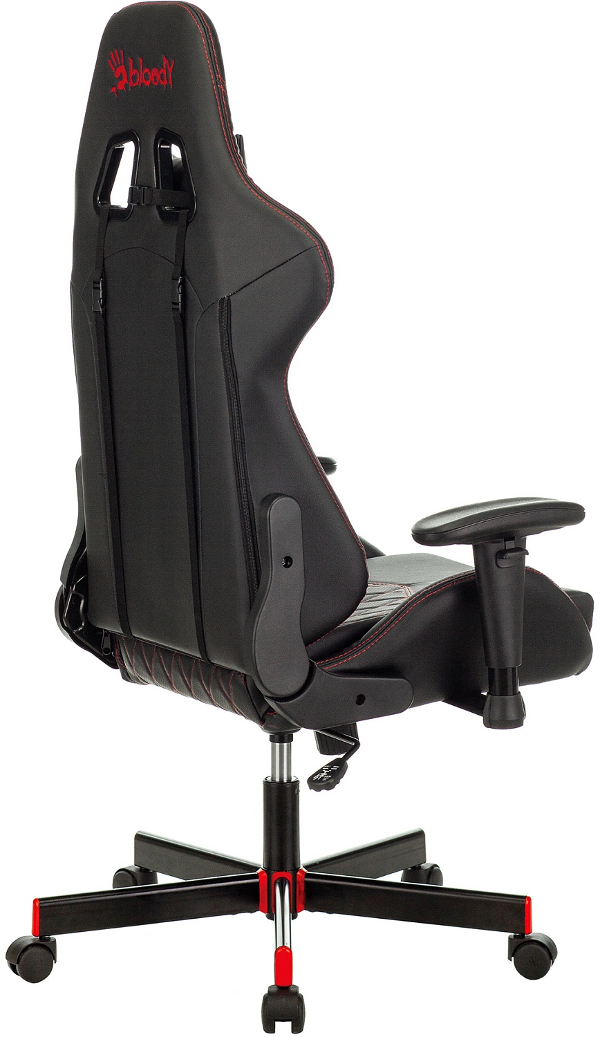 Кресло игровое A4Tech Bloody GC-800 черный ромбик эко.кожа крестов. металл Кресло игровое A4Tech Bloody GC-800 черный ромбик эко.кожа крестов. металл