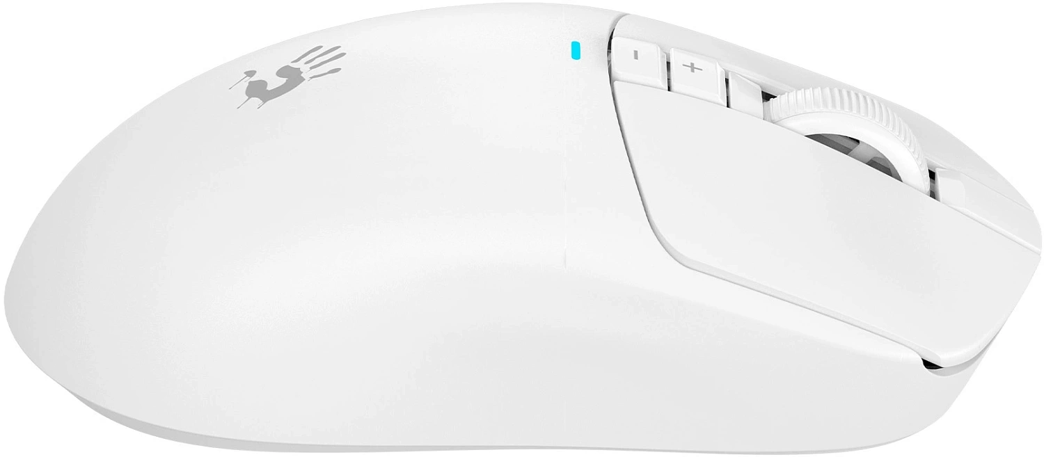 Мышь A4Tech Bloody R72 Ultra белый оптическая (20000dpi) беспроводная USB-C (7but) Мышь A4Tech Bloody R72 Ultra белый оптическая (20000dpi) беспроводная USB-C (7but)