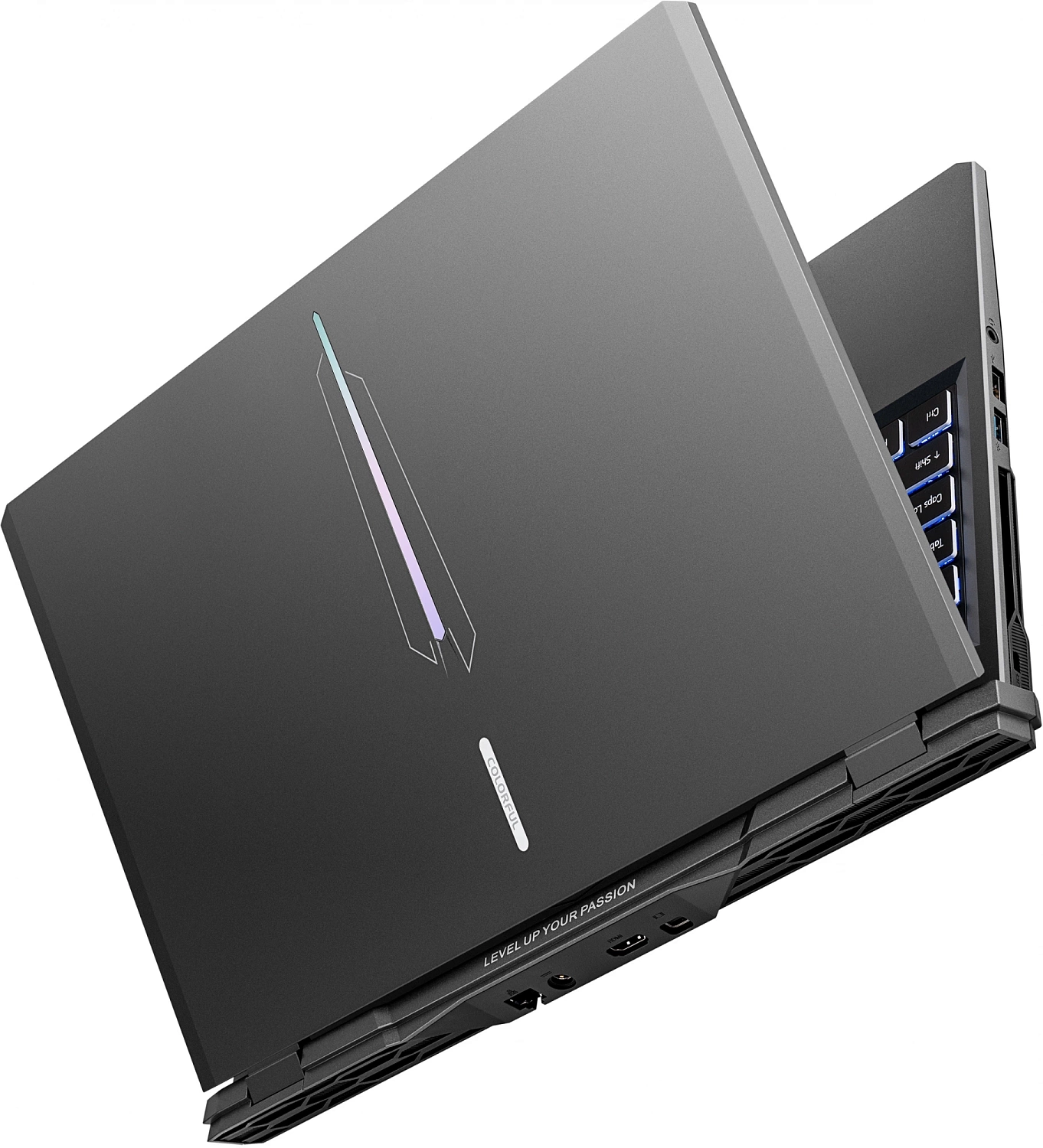 Ноутбук Colorful EVOL P15 24-HD55D16512A-G-RUA-KA Intel Core i5-12450H/16Gb/SSD512Gb/RTX 4050 6Gb/15.6"/IPS/FHD/144Hz/NoOS/grey