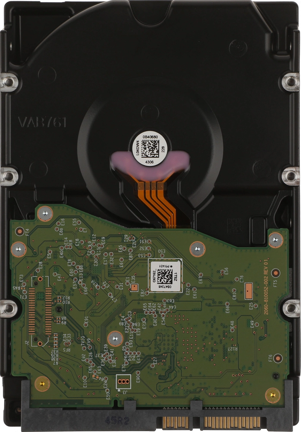 Жесткий диск Western Digital 3.5" 8TB WD8005FRYZ Gold SATA3, Cache 256MB, 7200 rpm