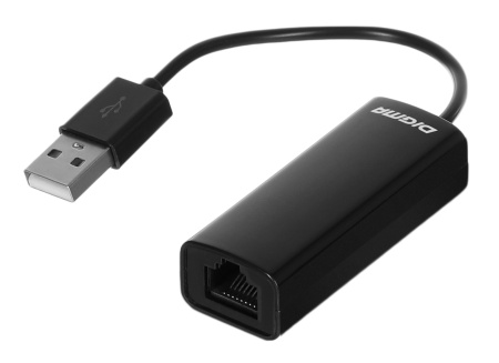 Сетевой адаптер Fast Ethernet Digma D-USB2-LAN100 USB 2.0 (упак.:1шт)