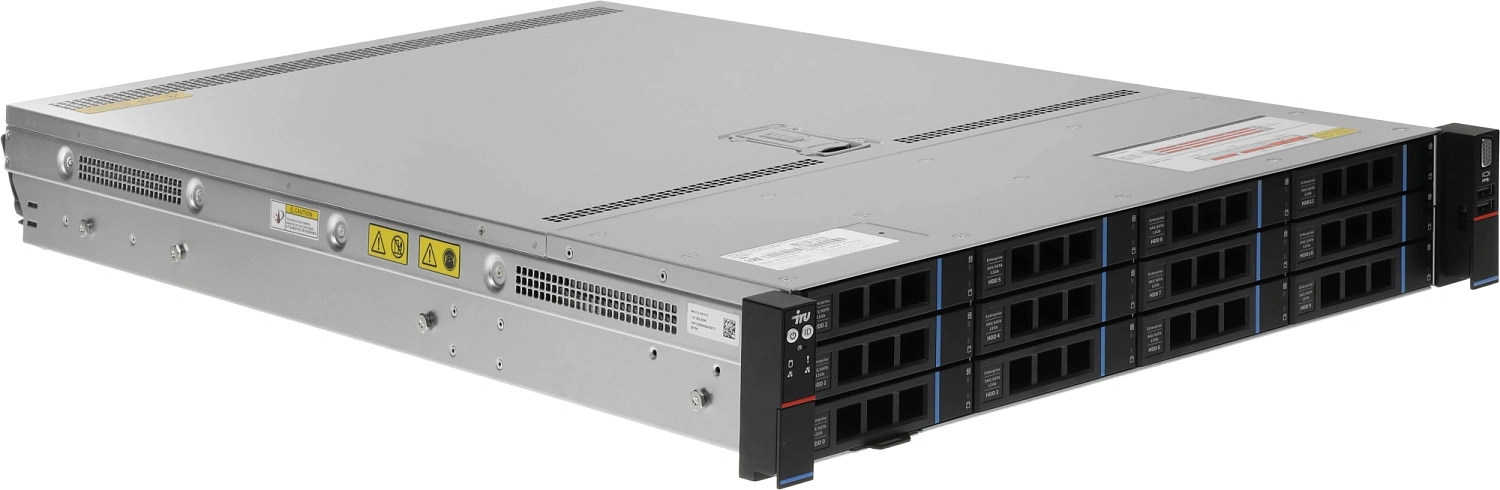 Сервер IRU Rock g2212ag3 2x7713 4x32Gb 2x480Gb SSD 9361-8I 10G 4P 2x1300W w/o OS (2196352)
