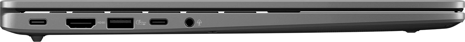 Ноутбук Asus VivoBook S14 S3407CA-LY134 Core Ultra 7 255H 32Gb SSD1Tb Intel Graphics 14" IPS WUXGA (1920x1200) без ОС grey WiFi BT Cam (90NB16J2-M00A30)