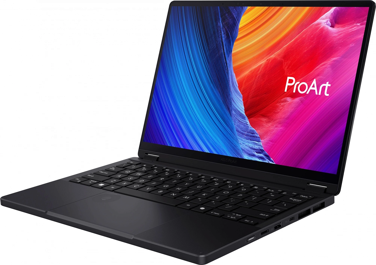 Ноутбук ASUS ProArt PX13 OLED HN7306WV-LX014X AMD RYZEN AI 9 HX 370(12C)  LPDDR5X 32GB 1TB PCIE G4 SSD  GeForce RTX4060 Laptop GPU ( 8GB GDDR6 ) 13.3" TOUCH 3К (2880 x 1800) OLED   60Hz WIN11 PRO  Nano Black