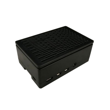 RA509 Корпус ACD Black ABS Case (Install 3010/3007 Fans or 3.5 Inch Touch Screen), совместим с креплением VESA Mount, for Raspberry PI 4B