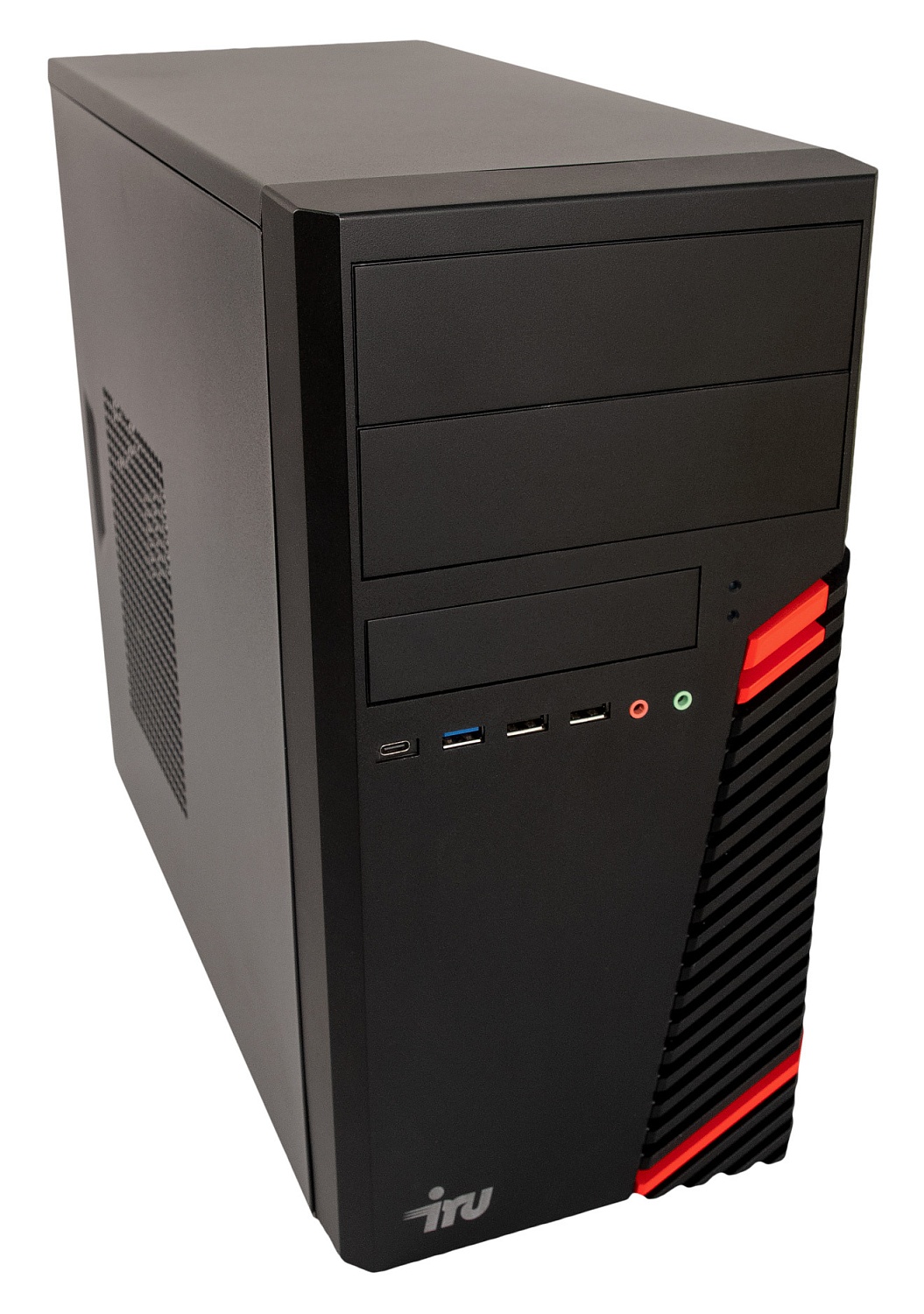 ПК IRU Опал 515 MT i5 10400 (2.9) 16Gb SSD512Gb UHDG 630 Free DOS GbitEth 400W kb мышь клавиатура черный (1844523)