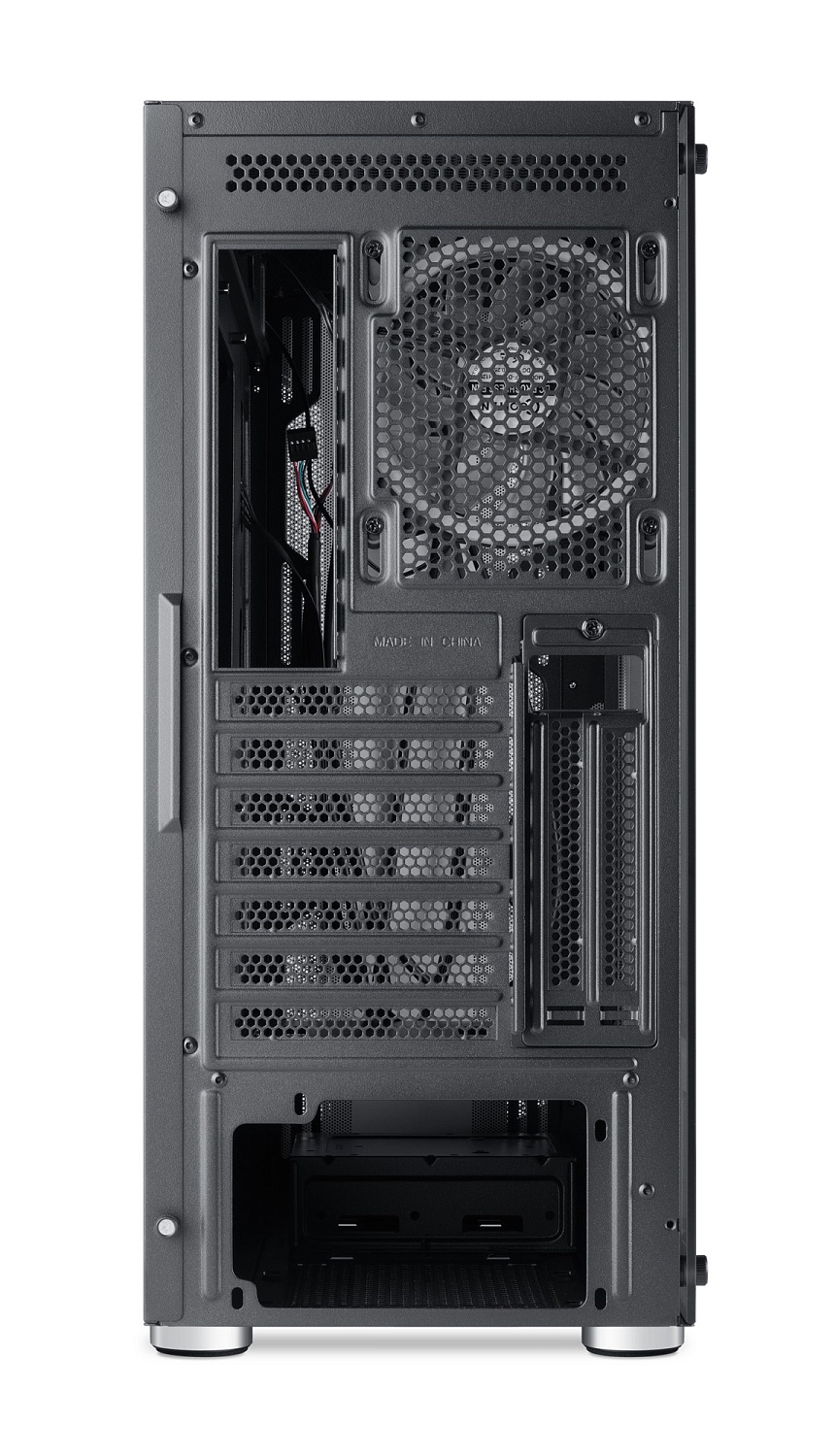 Корпус GMNG OGC-G130 черный без БП ATX 5x120mm 2xUSB2.0 1xUSB3.0 audio bott PSU