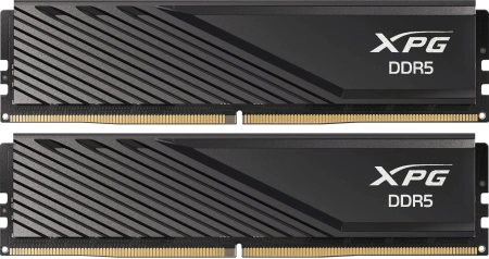 Память DDR5 2x16GB 6000MHz A-Data AX5U6000C3616G-DTLABBK XPG Lancer Blade RTL PC5-48000 CL36 DIMM ECC 288-pin 1.35В kit dual rank с радиатором Ret