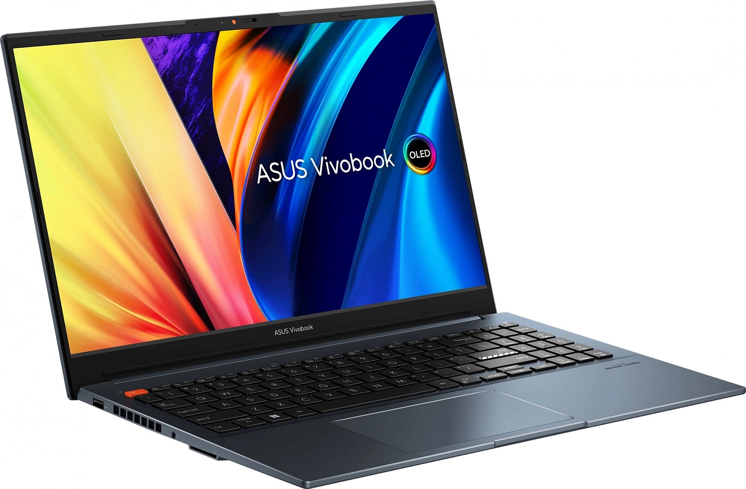 Ноутбук Asus Vivobook Pro 15 OLED K6502VJ-MA143 Core i5 13500H 16Gb SSD512Gb NVIDIA GeForce RTX 3050 6Gb 15.6" OLED 2.8K (2880x1620) noOS blue WiFi BT Cam (90NB11K1-M004Y0)