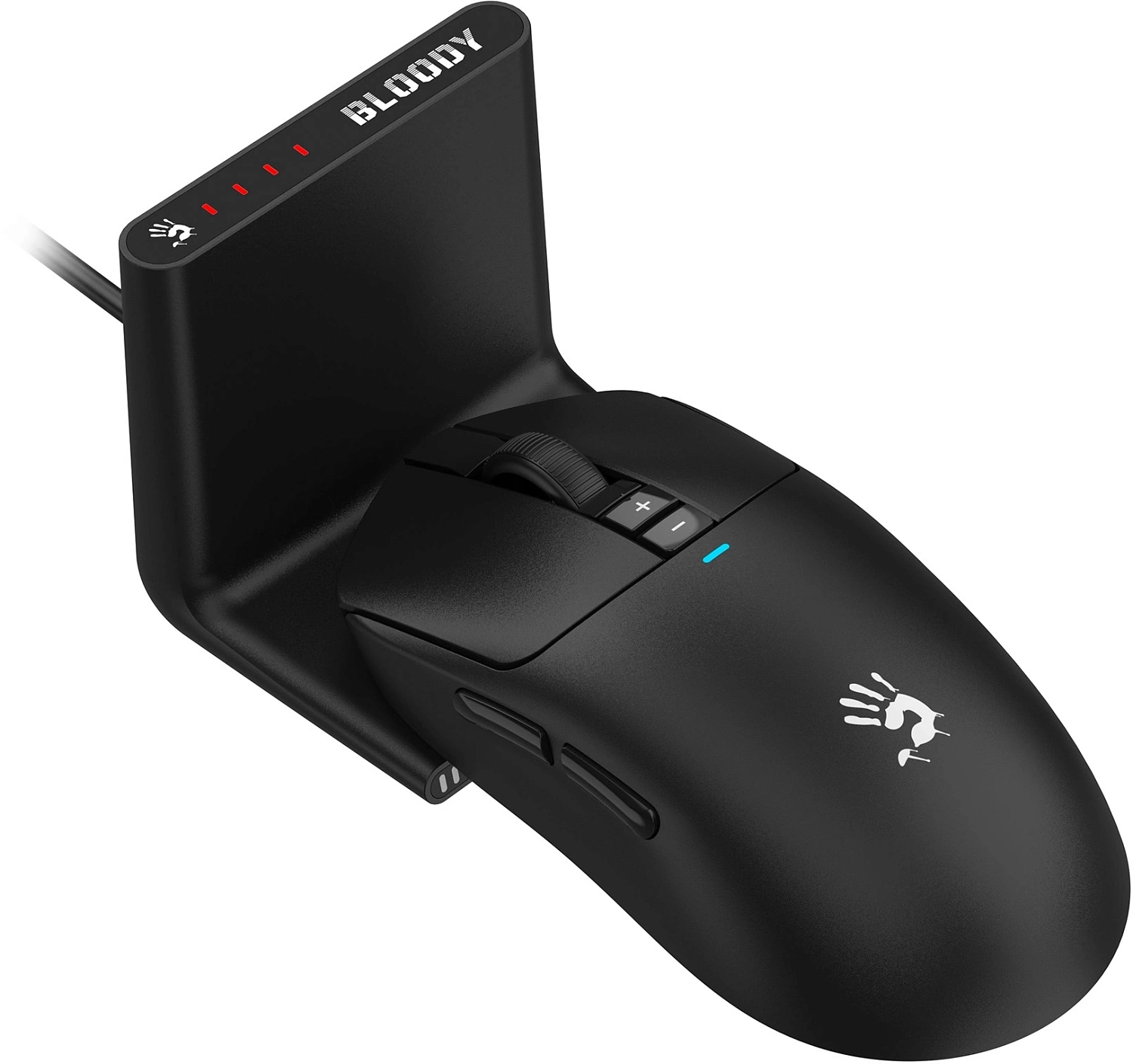Мышь A4Tech Bloody R72 Pro Duo черный оптическая (20000dpi) беспроводная USB (7but) Мышь A4Tech Bloody R72 Pro Duo черный оптическая (20000dpi) беспроводная USB (7but)