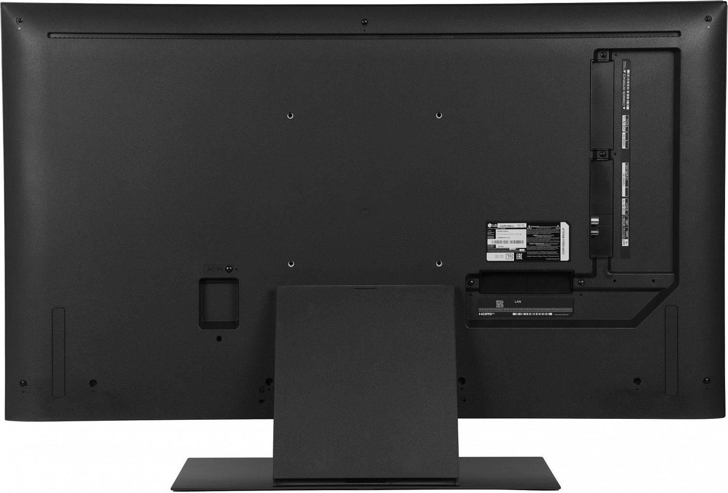 Телевизор LED LG 43" 43UR91006LA.ARUB черный 4K Ultra HD 50Hz DVB-T DVB-T2 DVB-C DVB-S DVB-S2 USB WiFi Smart TV