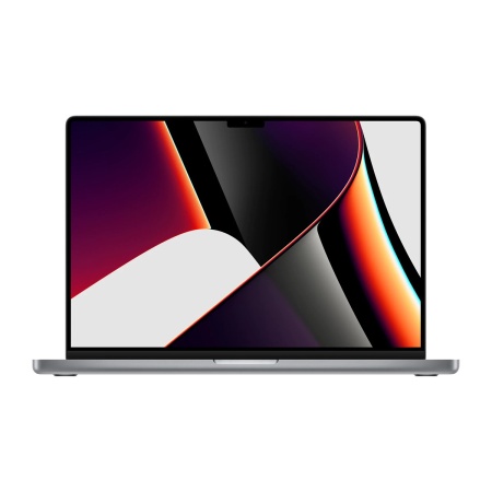 A2485 MK183LL/A Apple 16-inch MacBook Pro: Apple M1 Pro chip with 10-core CPU and 16-core GPU, RAM 16Gb / 512Gb SSD - Space Gray Американская клавиатура MK183LL/A (545911)