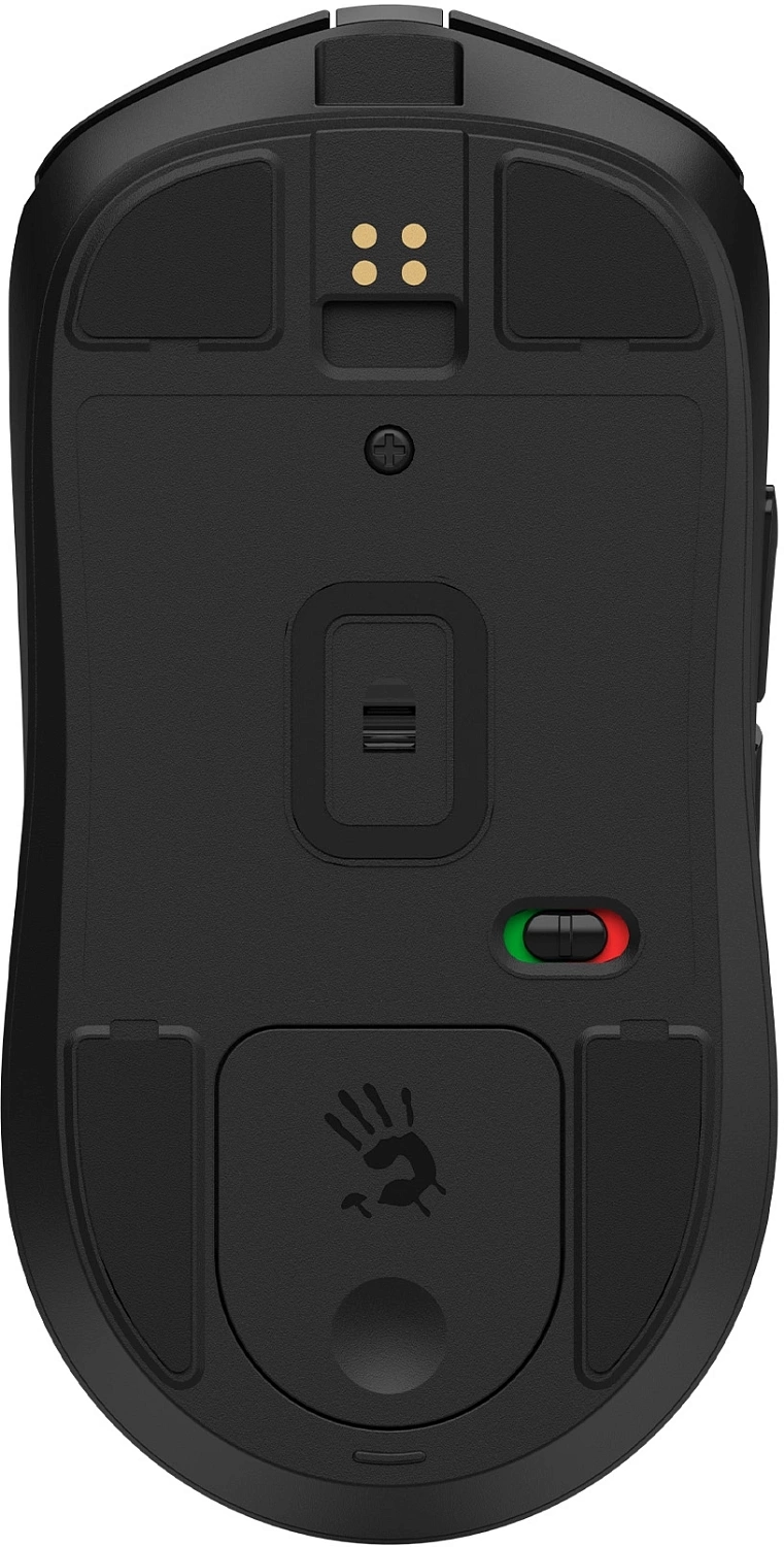 Мышь A4Tech Bloody R72 Ultra Duo черный оптическая (20000dpi) беспроводная USB-C (7but) Мышь A4Tech Bloody R72 Ultra Duo черный оптическая (20000dpi) беспроводная USB-C (7but)