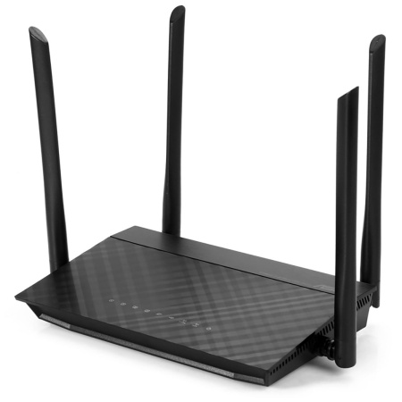 Маршрутизатор ASUS RT-AC1200 WiFi 5 4x100Mb 867+300Mbps 5GHz/2.4GHz Dual-band 802.11ac Router 867Mbps(5GHz)+300Mbps(2.4GHz) EU/13/P_EU RTL {10}