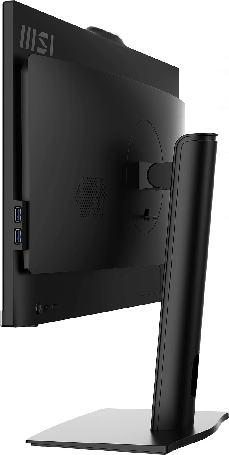 Моноблок MSI Pro AP242P 14M AiO 23,8" FHD(1920x1080)IPS AG Non-touch, Core i3-14100 (3.5GHz), 8Gb DDR5 (1x8Gb), 512GB SSD, Intel UHD,WiFi,BT,camera,WirelessKB&mouse Eng/Rus,noOS,1y w-ty,Black