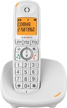 Р/Телефон Dect Texet TX-8905A белый АОН