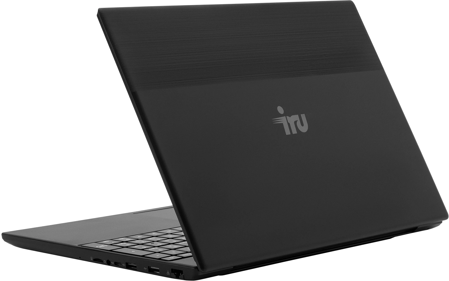 Ноутбук IRU Tactio 15ALG Core 5 1235U 8Gb SSD256Gb Intel Iris Xe graphics 1000M 15.6" IPS FHD Windows 11 Pro Pro black WiFi BT Cam (2044618)