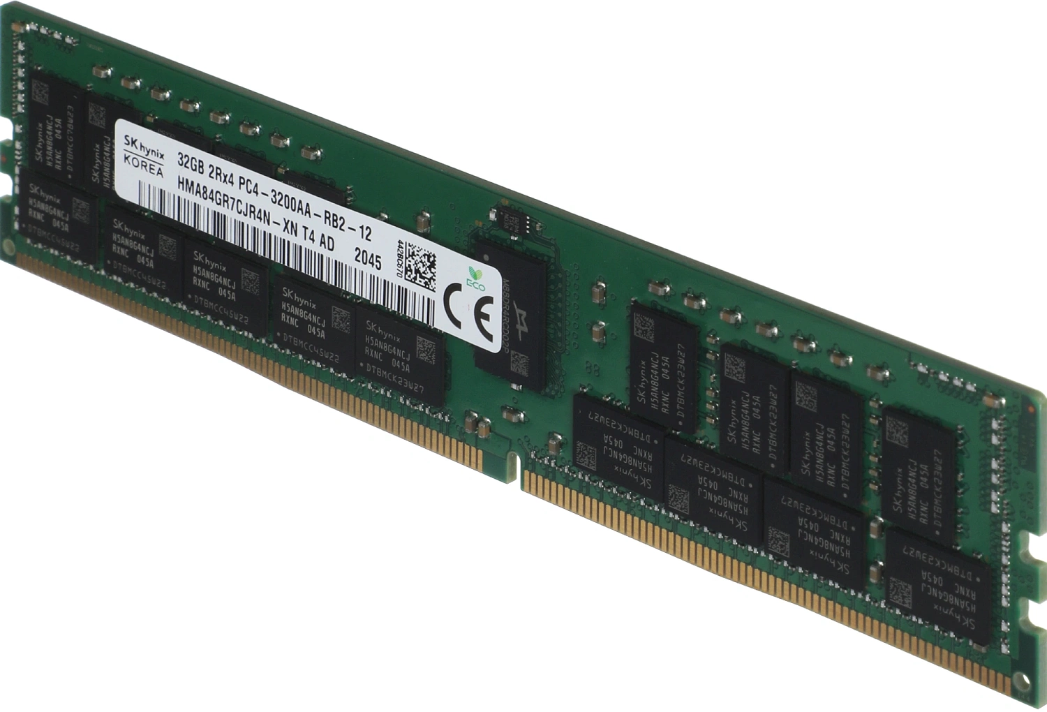 Память DDR4 Hynix HMA84GR7CJR4N-XNT4 32Gb DIMM ECC Reg PC4-25600 CL22 3200MHz