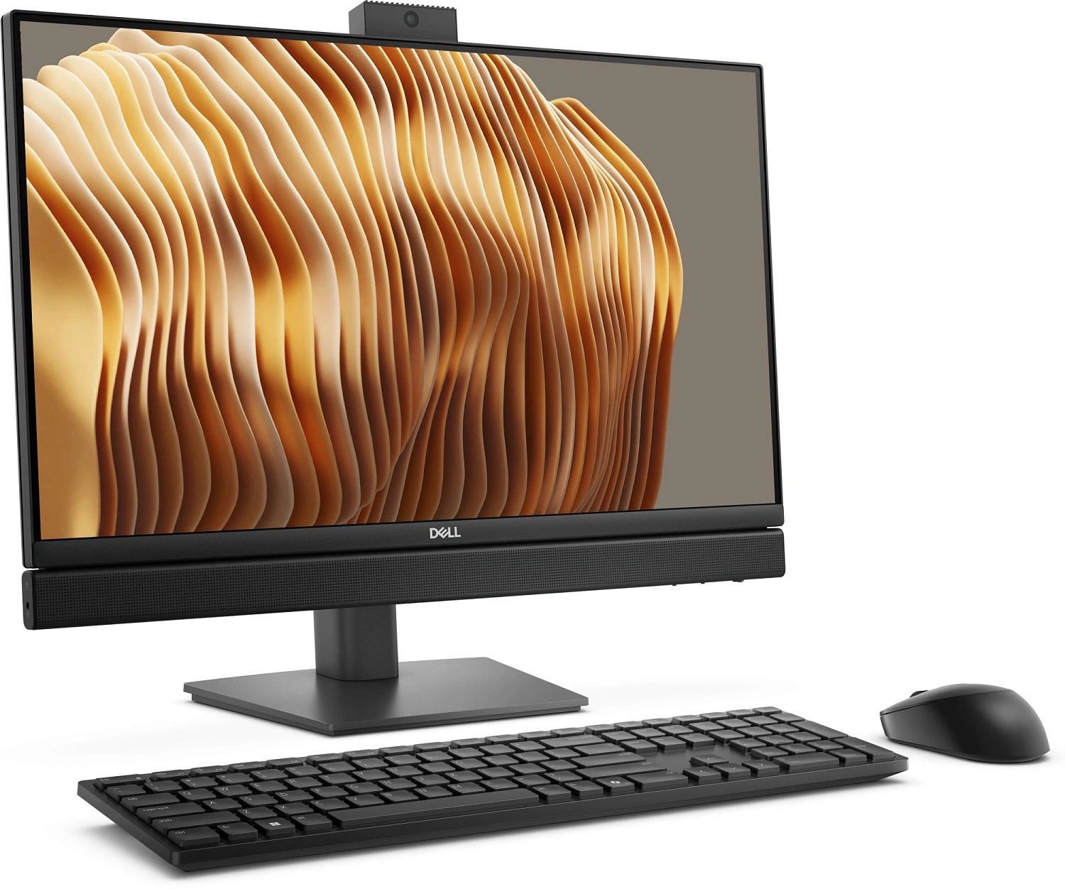 Моноблок Dell Pro 24 QC24250 23.8" Full HD Core Ultra 5 235 (3.4) 16Gb SSD1Tb Graphics CR Windows 11 Pro GbitEth WiFi BT 130W клавиатура мышь Cam темно-серый 1920x1080
