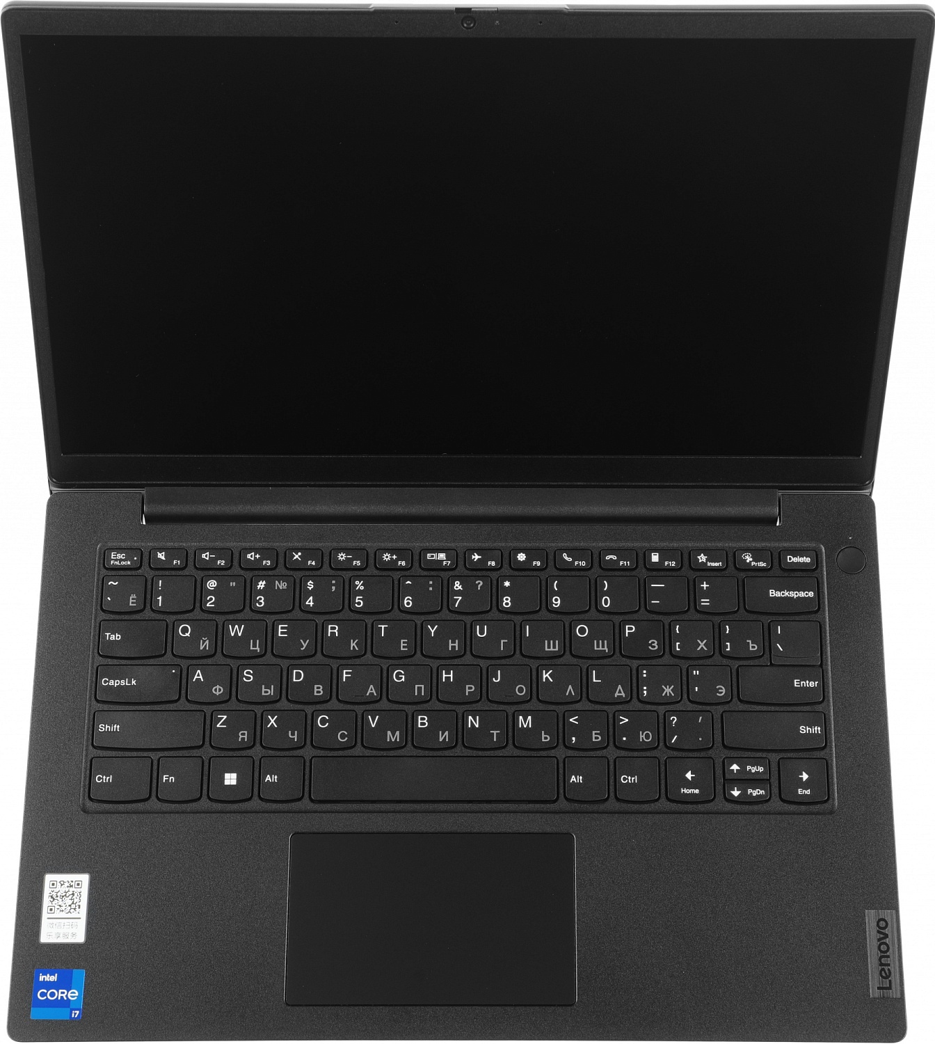 Ноутбук Lenovo K14 Gen 1 Core i7 1165G7 8Gb SSD512Gb Intel Iris Xe graphics 14" IPS FHD (1920x1080) noOS black WiFi BT Cam (21CSS1BK00)