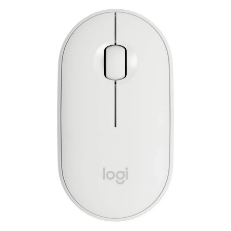 Мышь Logitech Pebble Wireless Mouse M350 Off-White