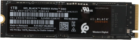 WD_Black SN850X 1TB, M.2 2280, NVMe, PCIe 4.0x4