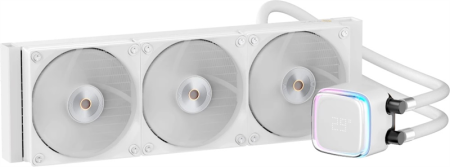Система водяного охлаждения Ocypus Iota L36 WH, 360mm, Display Pump, 3x120mm FDB fans, LGA115X/1200/1700/18XX, AM4/AM5