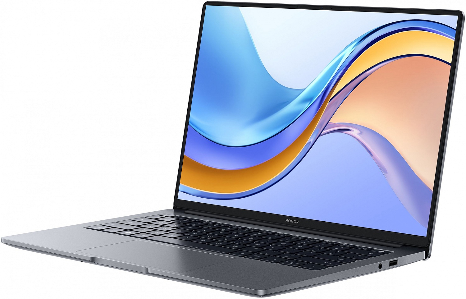 Ультрабук Honor MagicBook X14 Core i5 12450H 8Gb SSD512Gb Intel UHD Graphics 14" IPS FHD (1920x1200) Windows 11 Home grey WiFi BT Cam (5301AFJX)