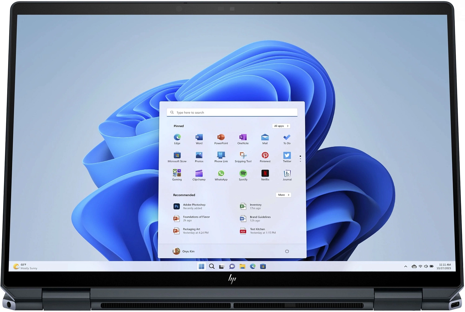 Ноутбук HP Spectre x360 14-eu0002ci Core Ultra 7 155H 16Gb SSD1Tb Intel Arc 14" OLED Touch 2.8K (2880x1800) Windows 11 Home blue WiFi BT Cam (A19GHEA)