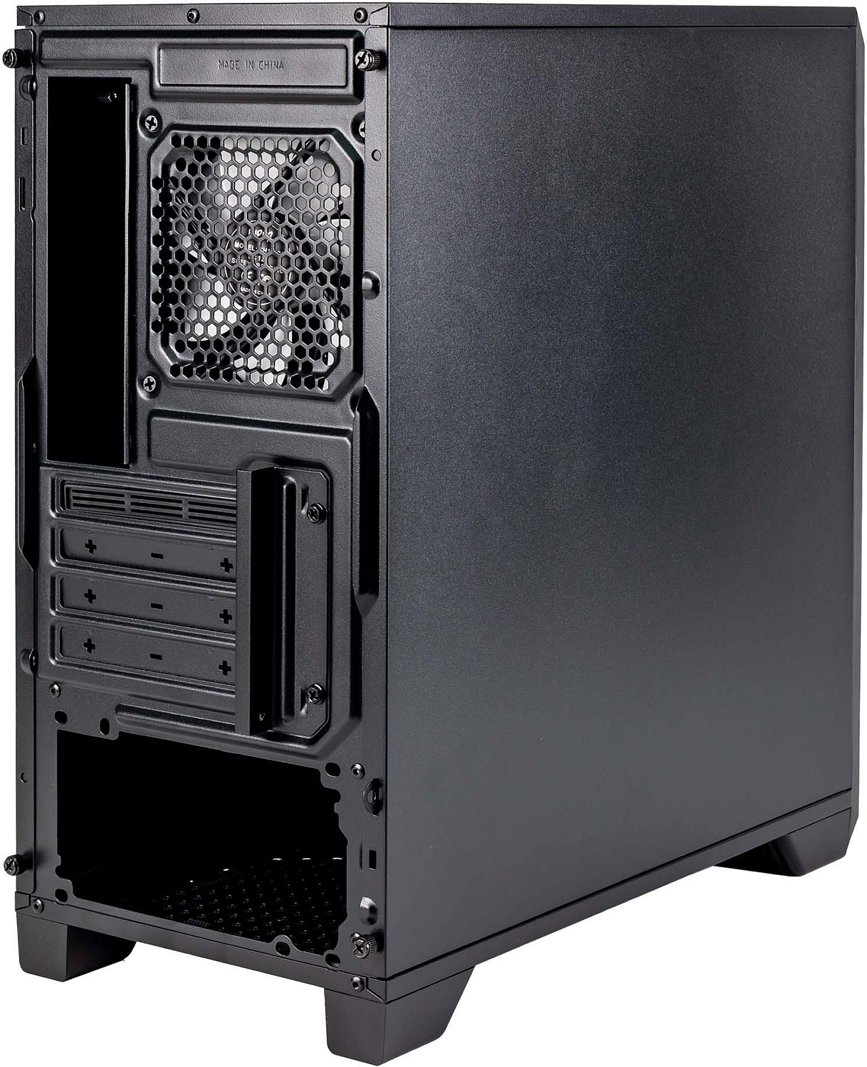 Корпус Hiper H606 черный без БП mATX 3x120mm 1xUSB2.0 1xUSB3.0 audio bott PSU