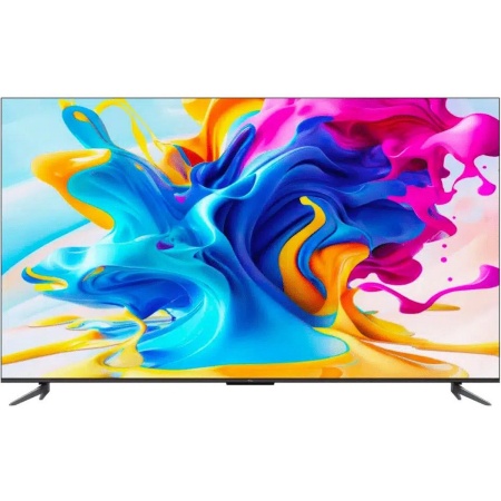 Телевизор QLED TCL 55" 55C647 черный 4K Ultra HD 60Hz DVB-T DVB-T2 DVB-C DVB-S DVB-S2 USB WiFi Smart TV (RUS)