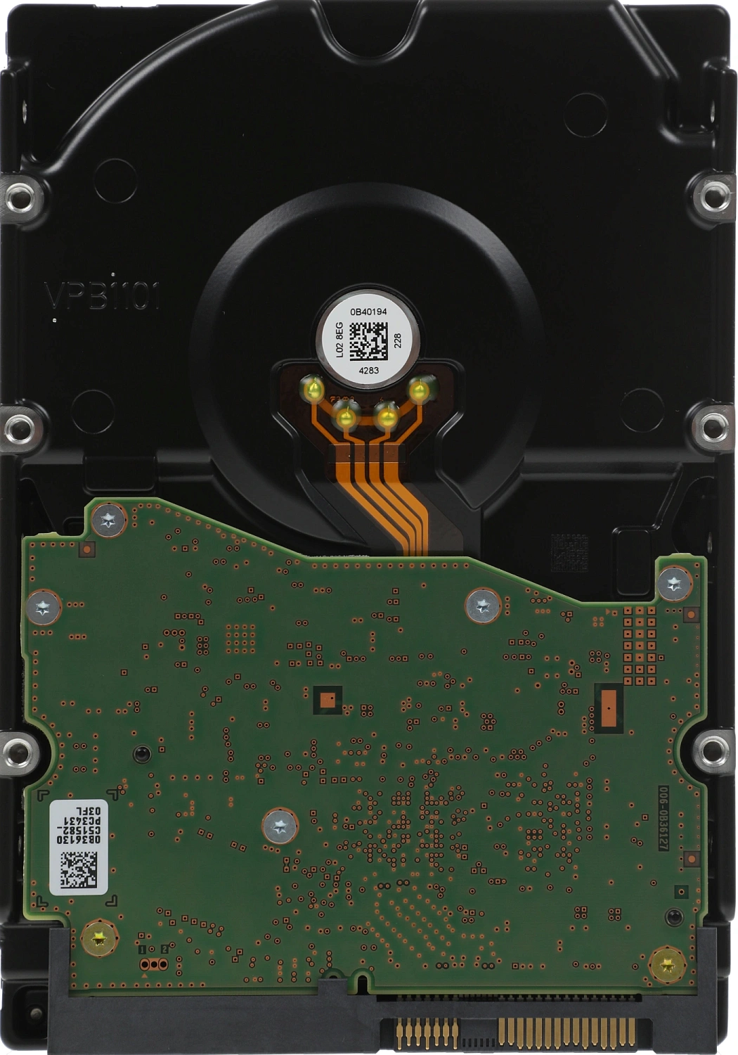 Жесткий диск WD SAS 3.0 8TB 0B36453 HUS728T8TAL5204 Server Ultrastar DC HC320 512E (7200rpm) 256Mb 3.5"