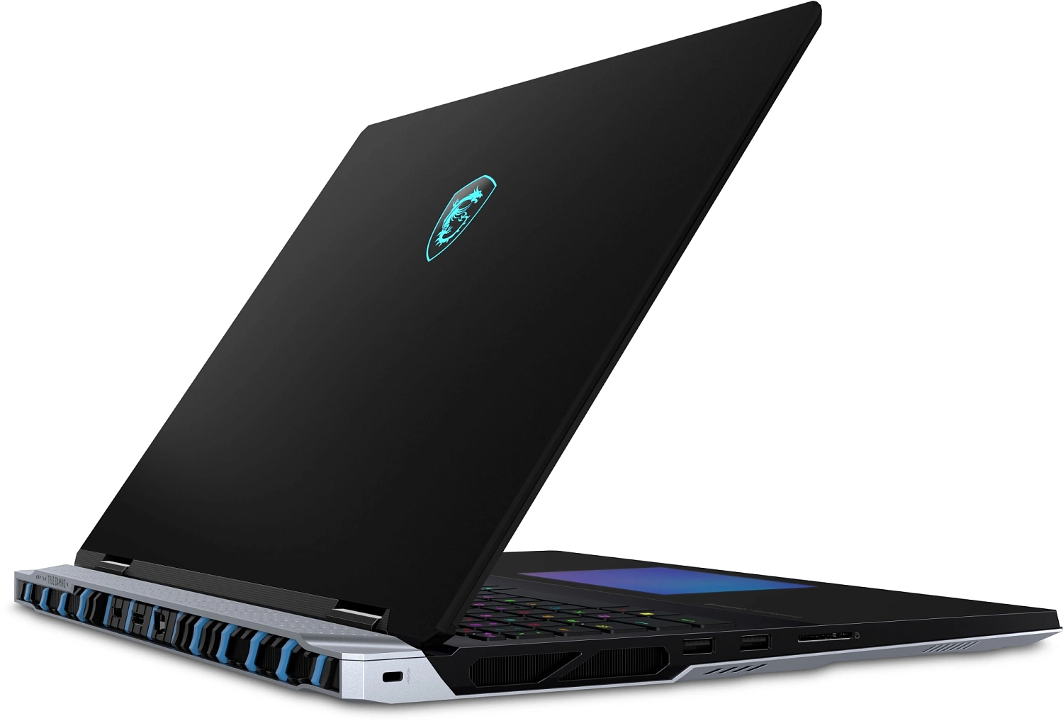 Ноутбук MSI Titan 18 HX A2WJ-1049RU Core Ultra 9 290HX Plus 64Gb SSD2Tb NVIDIA GeForce RTX5090 24Gb 18" IPS UHD+ (3840x2400) Windows 11 black WiFi BT Cam (9S7-182411-1049)