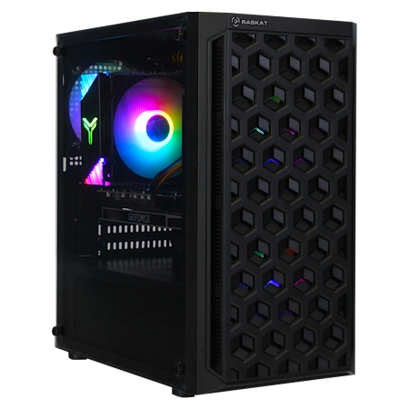 Игровой компьютер Raskat Strike 320 (Intel Core i3 10105F, RAM 8Gb, SSD 240Gb, HDD 1Tb, NVIDIA GTX 1650 4Gb, no OS), (554531)