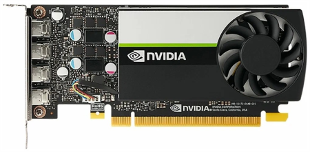 Видеокарта Nvidia Quadro T1000 8GB, FH bracket, 1 year