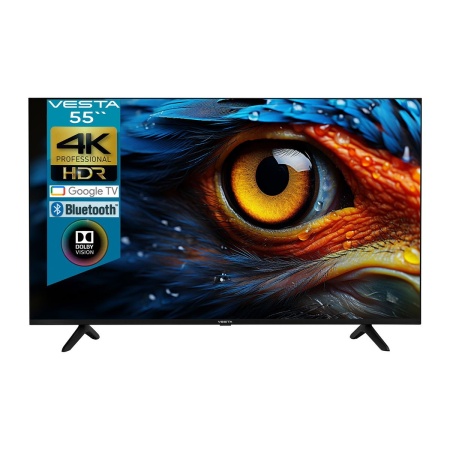 55" Телевизор LED VESTA V55MU8500 /UHD/Google TV/2-16Gb/