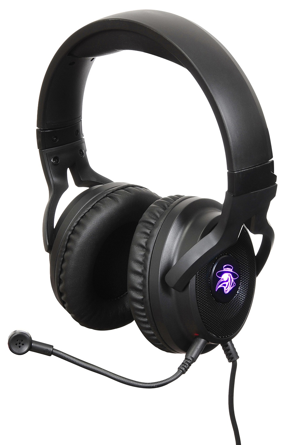 Наушники с микрофоном Оклик HS-L910G DEATH_CURE черный 2.1м мониторные оголовье (1460165)